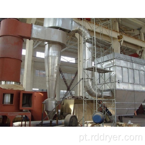 Máquina de secagem rápida de rotação de pó de lima